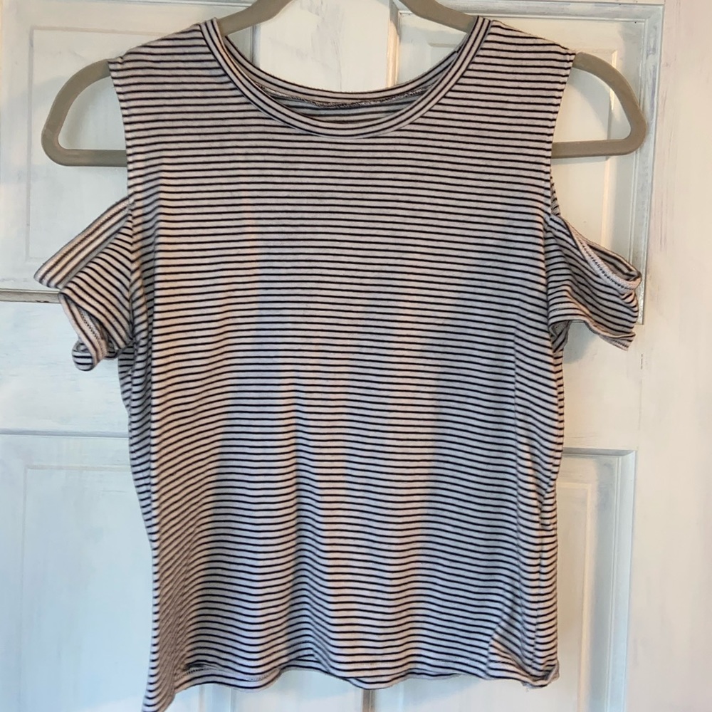 striped crop top